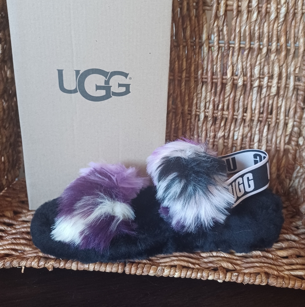 NIB - UGG OH YEAH TIE DYE, SIZE 7 MAGNOLIA